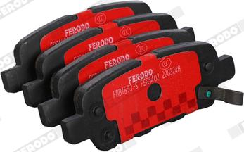 Ferodo FDB1693-S - Brake Pad Set, disc brake autospares.lv