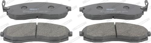 Ferodo FDB1646 - Brake Pad Set, disc brake autospares.lv