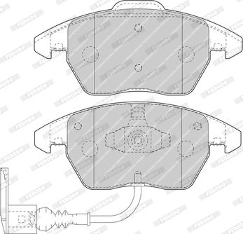 Remsa 21030.01 - Brake Pad Set, disc brake autospares.lv