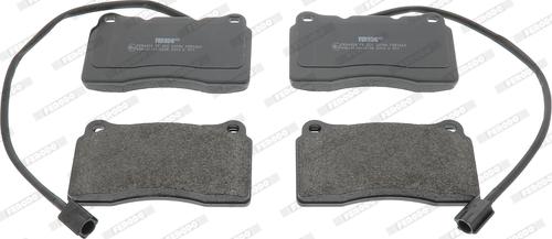 Ferodo FDB1663 - Brake Pad Set, disc brake autospares.lv