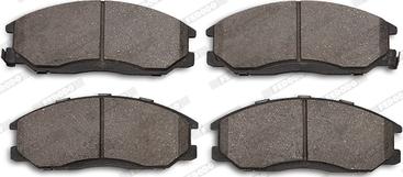 Ferodo FDB1605-D - Brake Pad Set, disc brake autospares.lv