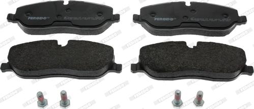 Ferodo FDB1615 - Brake Pad Set, disc brake autospares.lv
