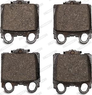 Ferodo FDB1610 - Brake Pad Set, disc brake autospares.lv