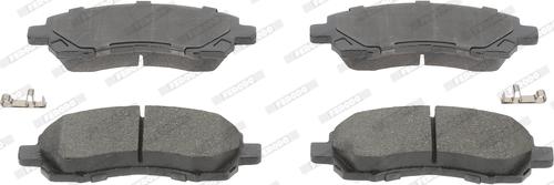 Ferodo FDB1612 - Brake Pad Set, disc brake autospares.lv