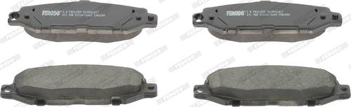 Ferodo FDB1684 - Brake Pad Set, disc brake autospares.lv