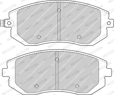 Ferodo FDB1639-D - Brake Pad Set, disc brake autospares.lv