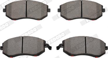 Ferodo FDB1639-S - Brake Pad Set, disc brake autospares.lv