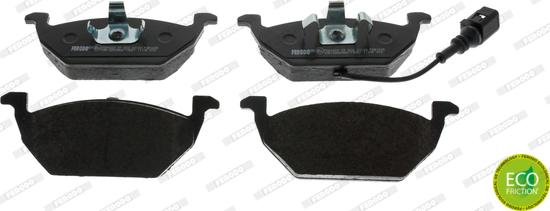 Ferodo FDB1635 - Brake Pad Set, disc brake autospares.lv