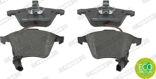 Ferodo FDB1629 - Brake Pad Set, disc brake autospares.lv