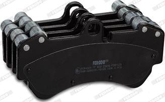 Ferodo FDB1625 - Brake Pad Set, disc brake autospares.lv
