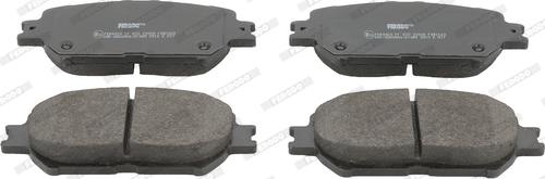 Ferodo FDB1620 - Brake Pad Set, disc brake autospares.lv