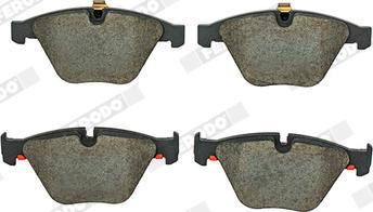 Ferodo FDB1628-S - Brake Pad Set, disc brake autospares.lv