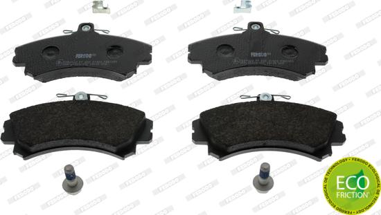 Ferodo FDB1093 - Brake Pad Set, disc brake autospares.lv