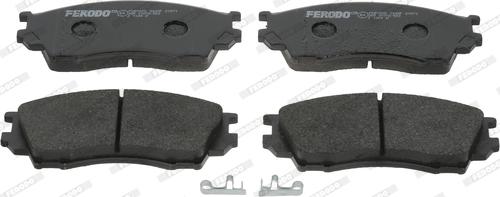 Ferodo FDB1025 - Brake Pad Set, disc brake autospares.lv