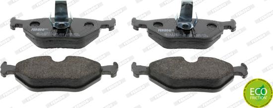 Ferodo FDB1075 - Brake Pad Set, disc brake autospares.lv