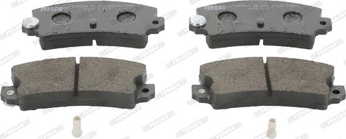 Ferodo FDB114 - Brake Pad Set, disc brake autospares.lv