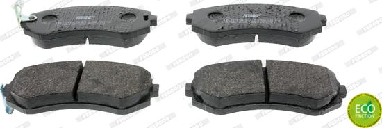 Ferodo FDB1166 - Brake Pad Set, disc brake autospares.lv