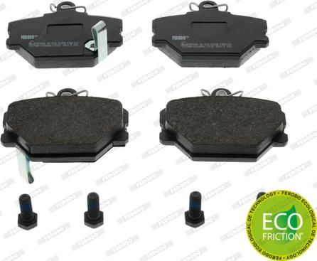 Ferodo FDB1162 - Brake Pad Set, disc brake autospares.lv