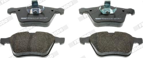 Ferodo FDB1898 - Brake Pad Set, disc brake autospares.lv