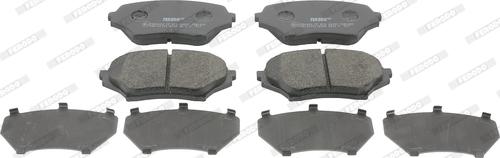 Ferodo FDB1893 - Brake Pad Set, disc brake autospares.lv