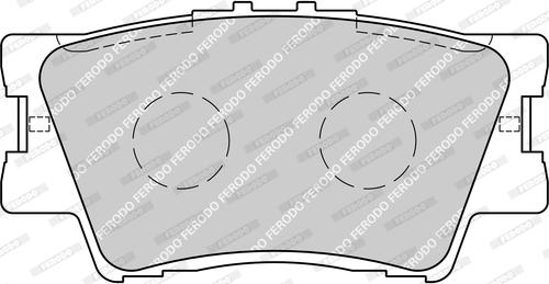 Ferodo FDB1892-D - Brake Pad Set, disc brake autospares.lv