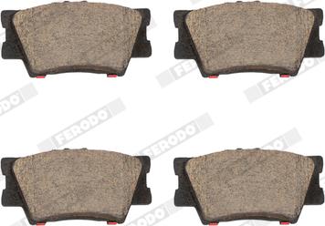 Ferodo FDB1892-S - Brake Pad Set, disc brake autospares.lv