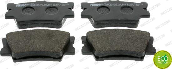Ferodo FDB1892 - Brake Pad Set, disc brake autospares.lv