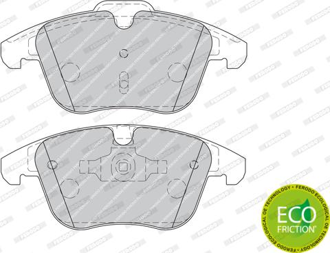 Ferodo FDB1897 - Brake Pad Set, disc brake autospares.lv