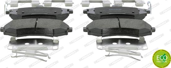 Ferodo FDB1840 - Brake Pad Set, disc brake autospares.lv