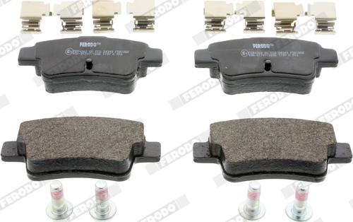 Ferodo FDB1858 - Brake Pad Set, disc brake autospares.lv