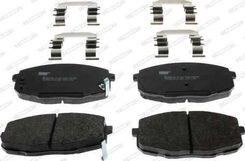 Ferodo FDB1869 - Brake Pad Set, disc brake autospares.lv