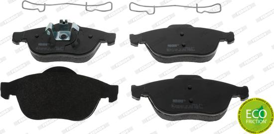 Ferodo FDB1865 - Brake Pad Set, disc brake autospares.lv