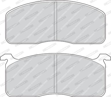 Ferodo FDB186 - Brake Pad Set, disc brake autospares.lv