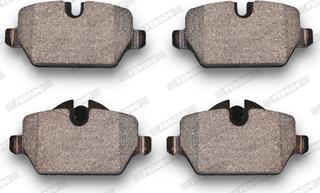 Ferodo FDB1806 - Brake Pad Set, disc brake autospares.lv