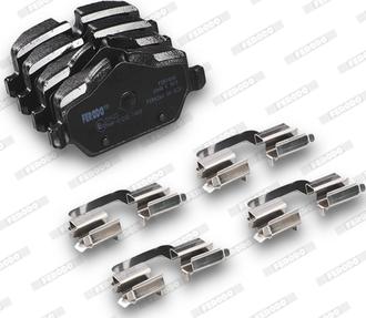 Ferodo FDB1806 - Brake Pad Set, disc brake autospares.lv