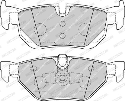 Ferodo FDB1807-D - Brake Pad Set, disc brake autospares.lv