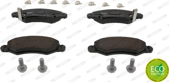 Ferodo FDB1811 - Brake Pad Set, disc brake autospares.lv