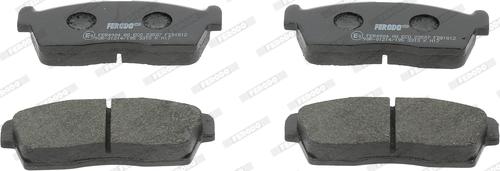 Ferodo FDB1812 - Brake Pad Set, disc brake autospares.lv