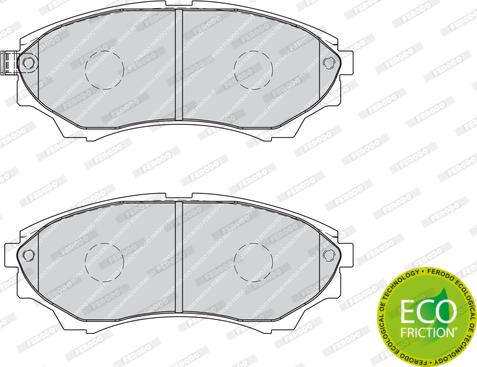 Ferodo FDB1817 - Brake Pad Set, disc brake autospares.lv