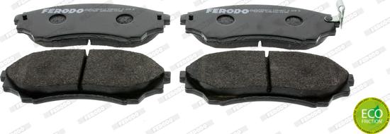 Ferodo FDB1817 - Brake Pad Set, disc brake autospares.lv