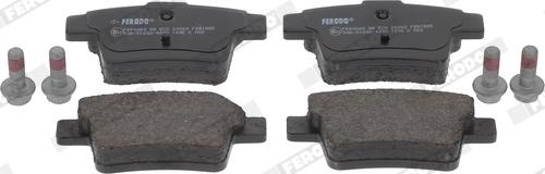 Ferodo FDB1885 - Brake Pad Set, disc brake autospares.lv