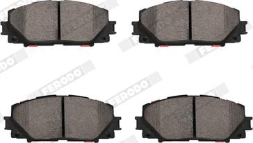 Ferodo FDB1829-S - Brake Pad Set, disc brake autospares.lv