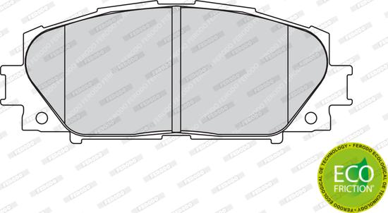 Ferodo FDB1829 - Brake Pad Set, disc brake autospares.lv