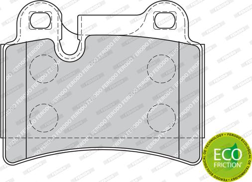 Ferodo FDB1878 - Brake Pad Set, disc brake autospares.lv