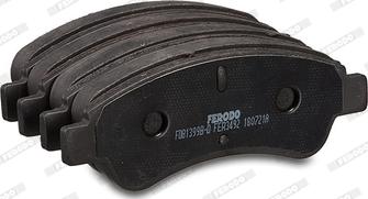 Ferodo FDB1399B-D - Brake Pad Set, disc brake autospares.lv