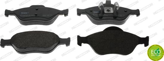 Ferodo FDB1394 - Brake Pad Set, disc brake autospares.lv