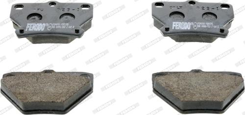 Ferodo FDB1395 - Brake Pad Set, disc brake autospares.lv