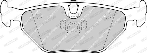 Ferodo FDB1301-D - Brake Pad Set, disc brake autospares.lv