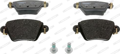 Ferodo FDB1380 - Brake Pad Set, disc brake autospares.lv