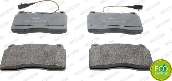 Ferodo FDB1334 - Brake Pad Set, disc brake autospares.lv